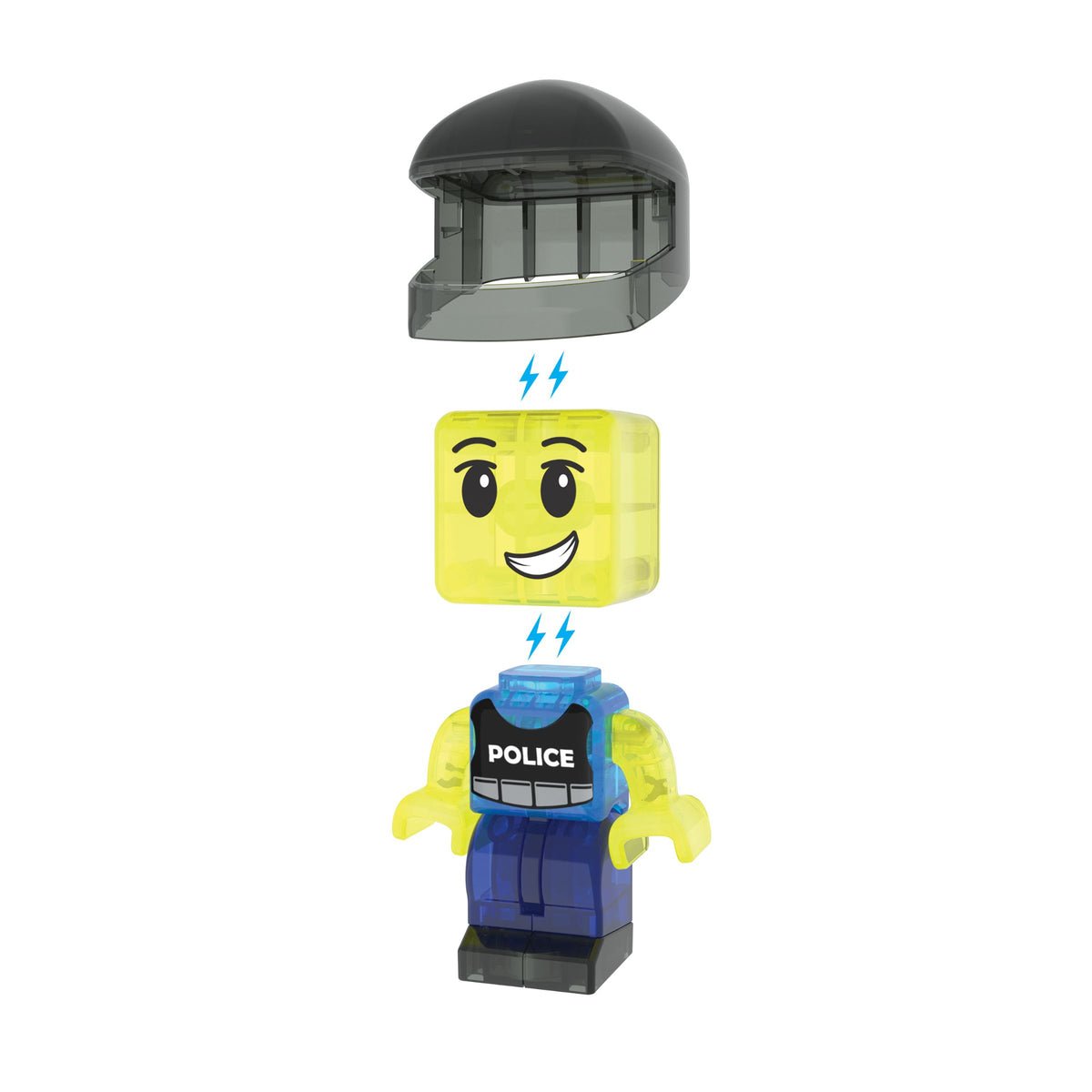 Magna Tiles 20pc Police Patrol