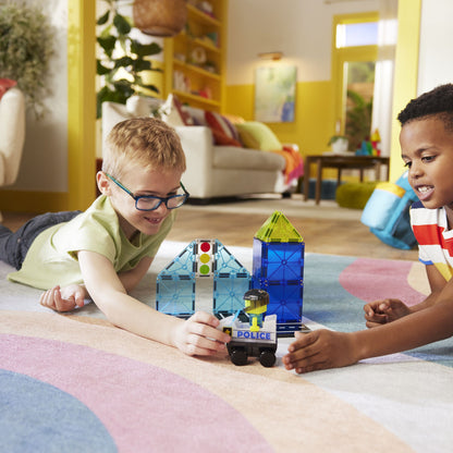 Magna Tiles 20pc Police Patrol