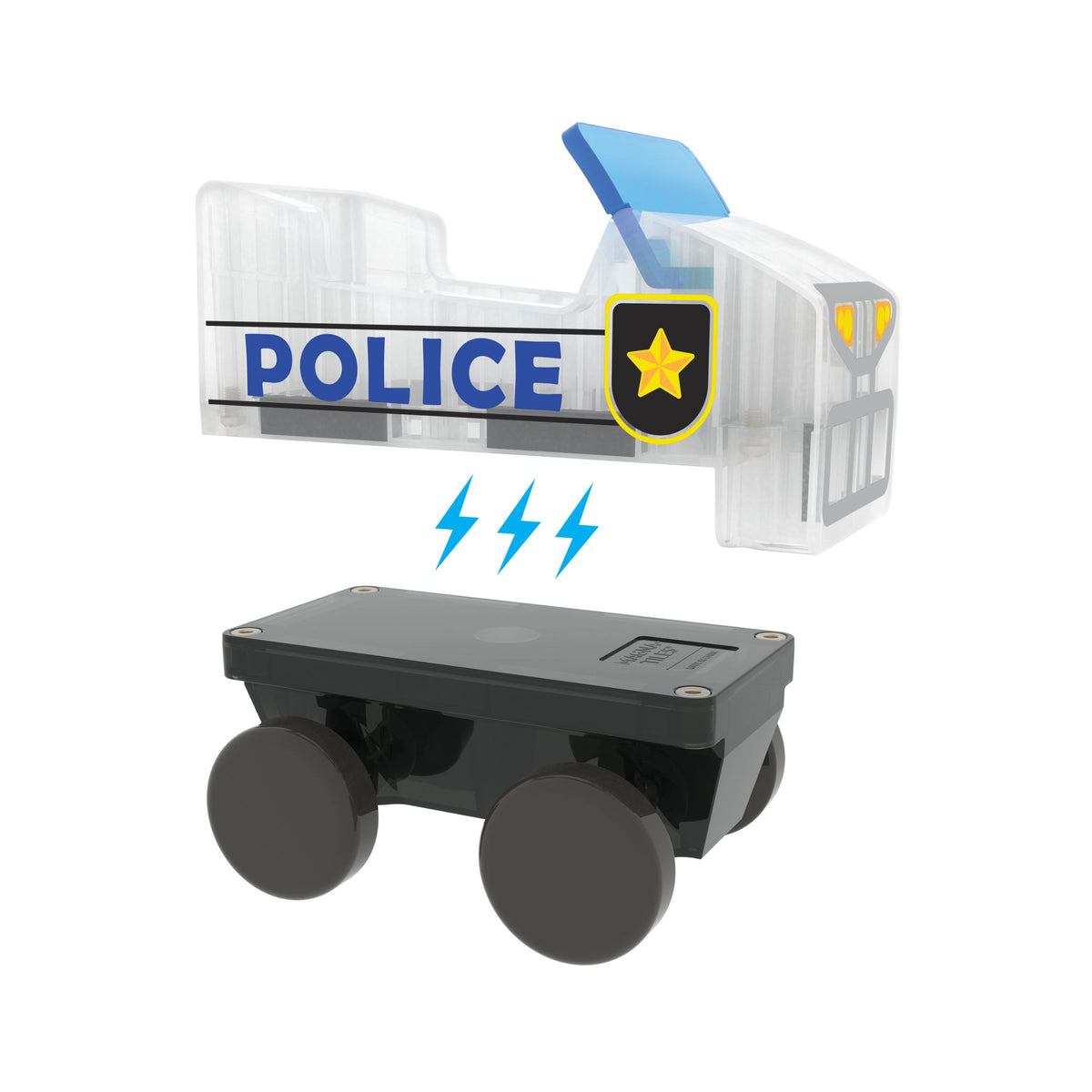 Magna Tiles 20pc Police Patrol