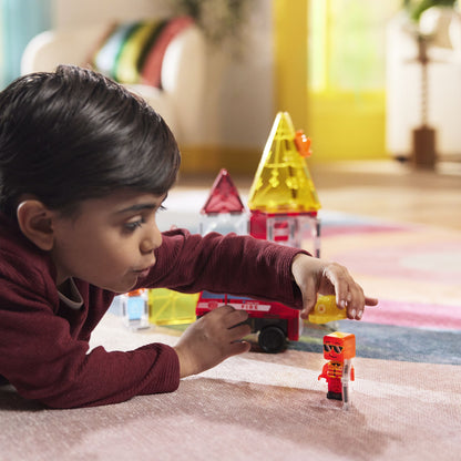 Magna Tiles 27pc Fire Rescue