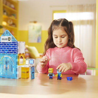 Magna Tiles 35pc Police Station