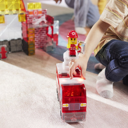 Magna Tiles 50pc Fire Station