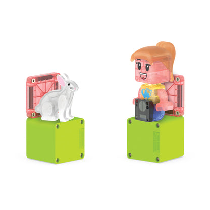 Magna Tiles 50pc Pet Playhouse