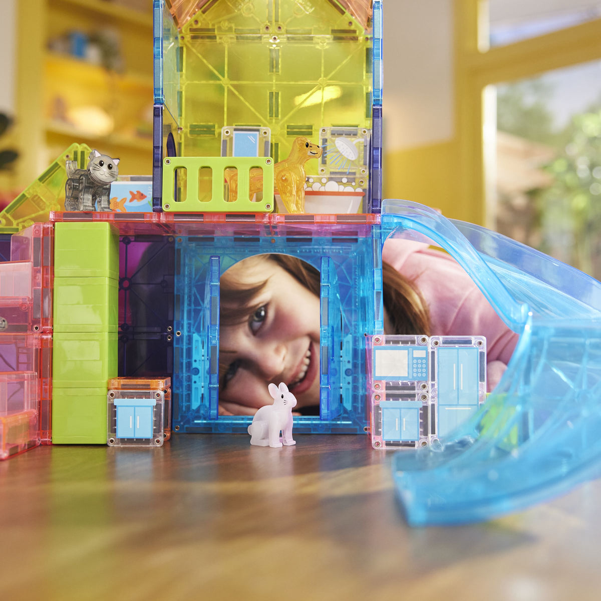 Magna Tiles 50pc Pet Playhouse