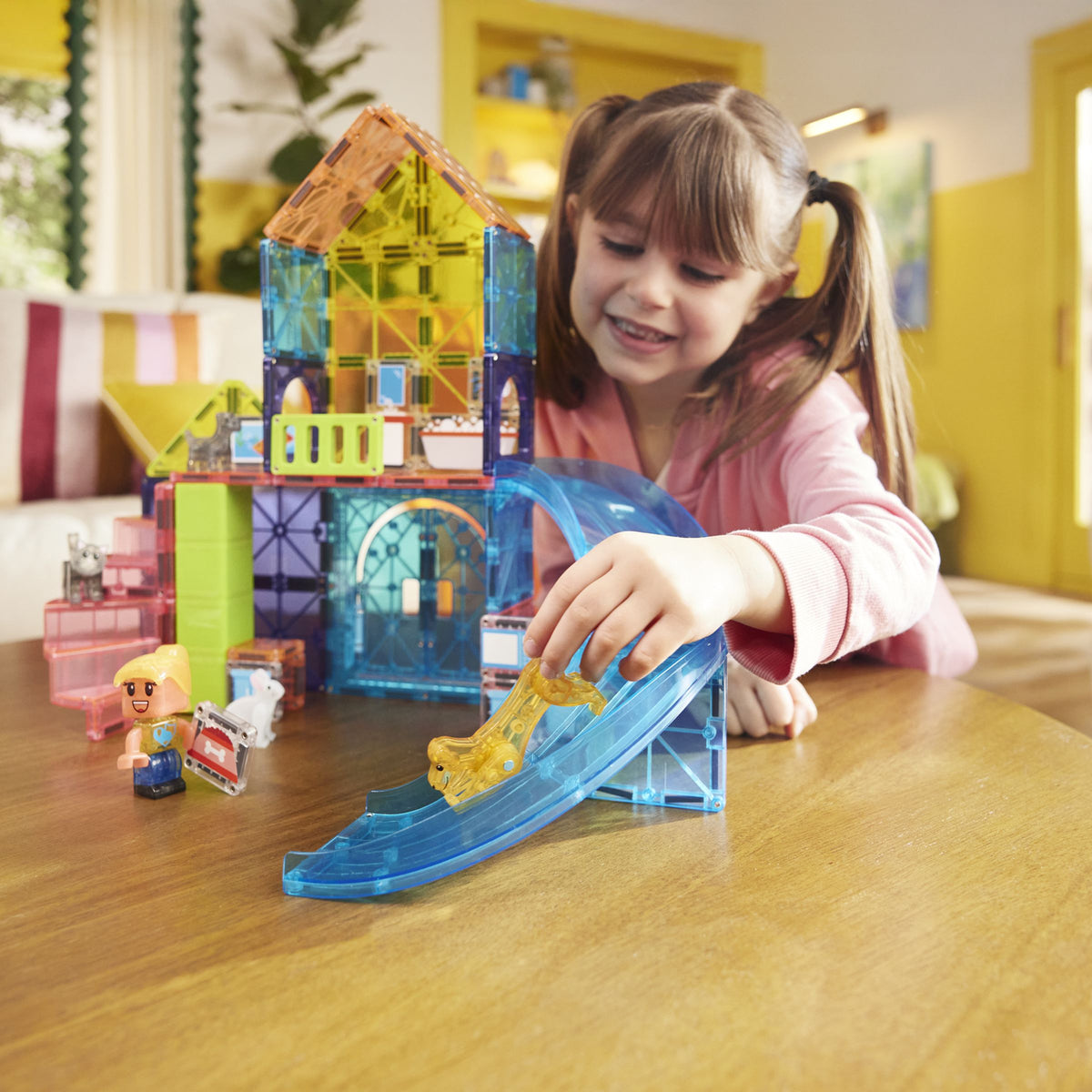 Magna Tiles 50pc Pet Playhouse