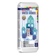 Load image into Gallery viewer, Magna Tiles 24pc microMAGS - Winter Wonder Travel Set
