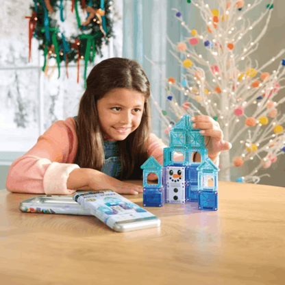 Magna Tiles 24pc microMAGS - Winter Wonder Travel Set