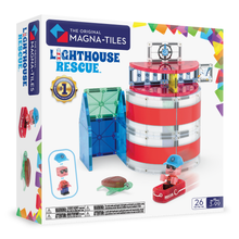 Load image into Gallery viewer, Magna Tiles 26pc Lighthouse Rescue Set
