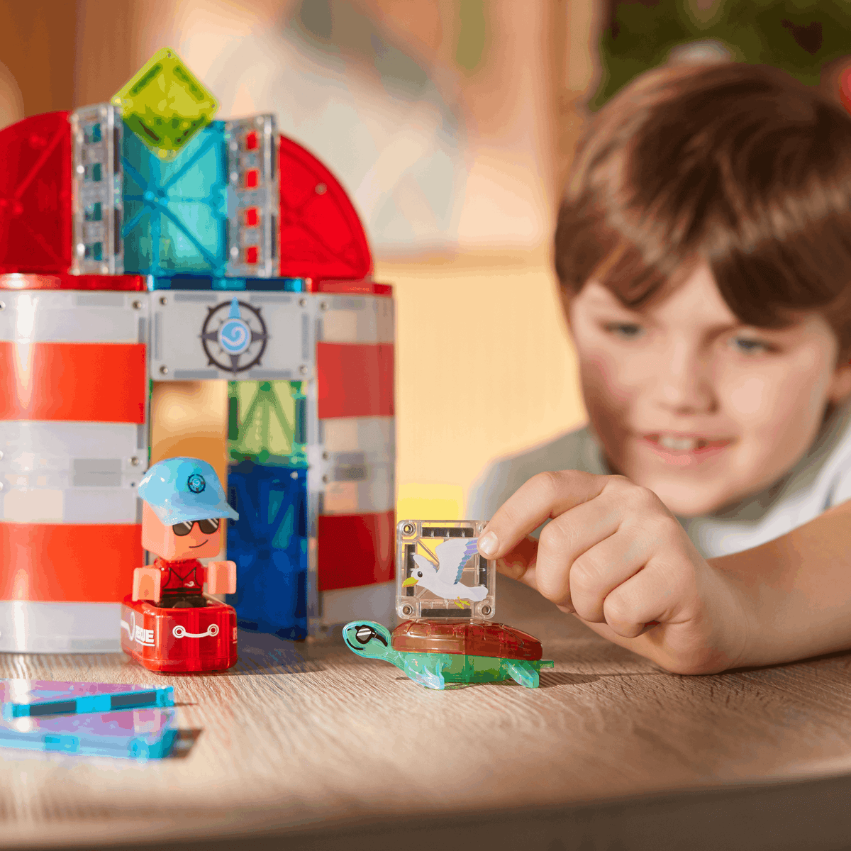Magna Tiles 26pc Lighthouse Rescue Set