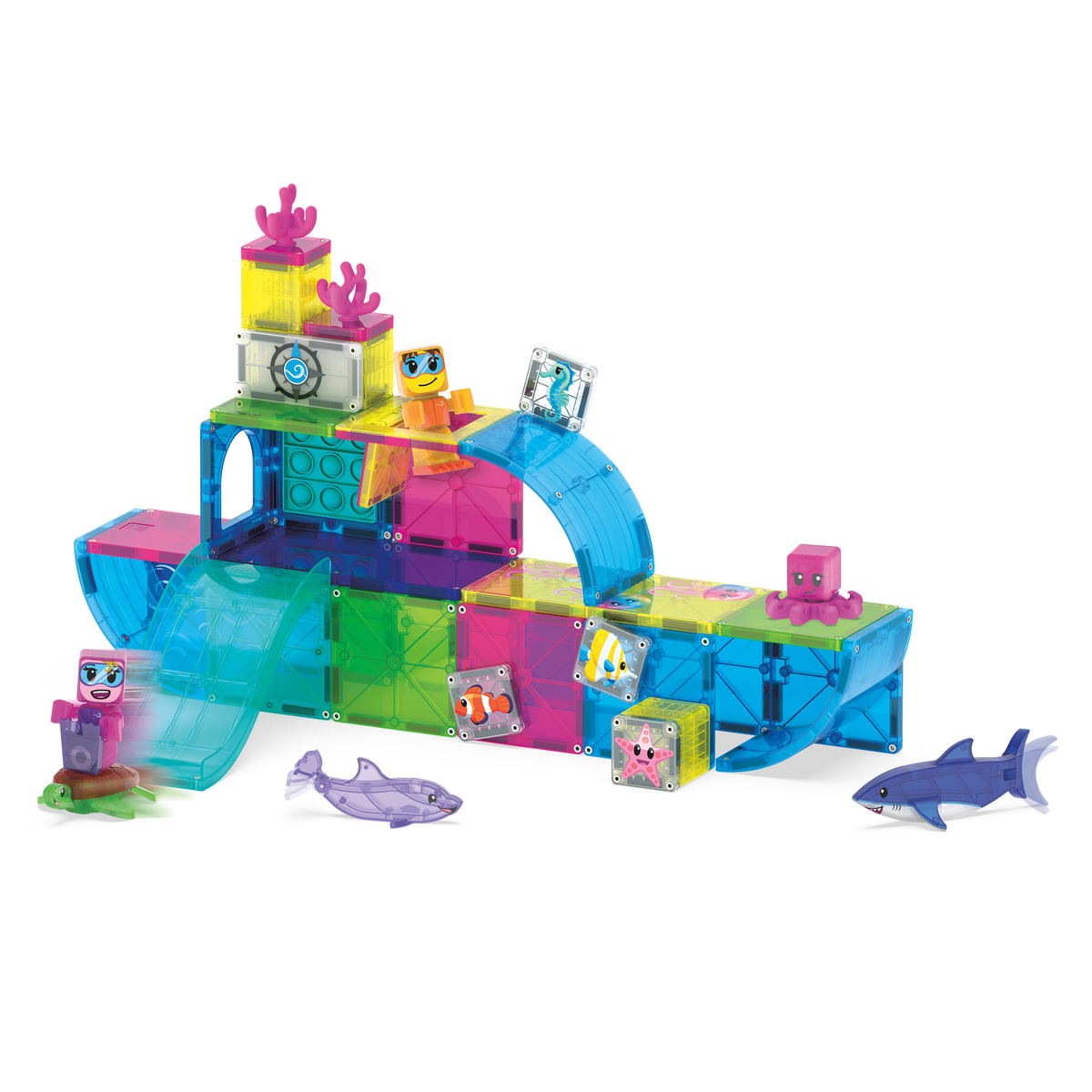 Magna Tiles 58pc Undersea Adventure Set