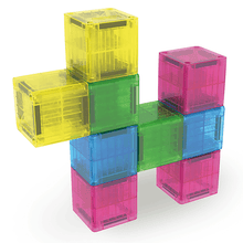 Load image into Gallery viewer, Magna Tiles 9pc microMAGS - Cubes Travel Set
