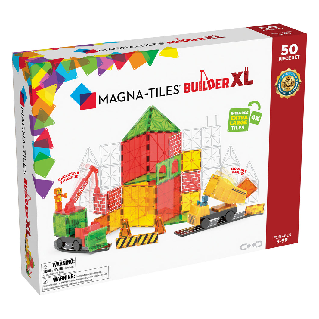 Magna Tiles 50pc Builder XL Set