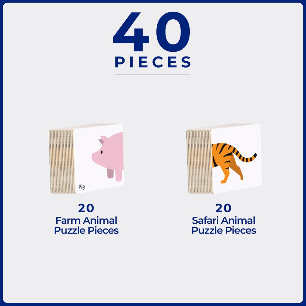 TileTek 40pc Tile Topper - Animal Pack