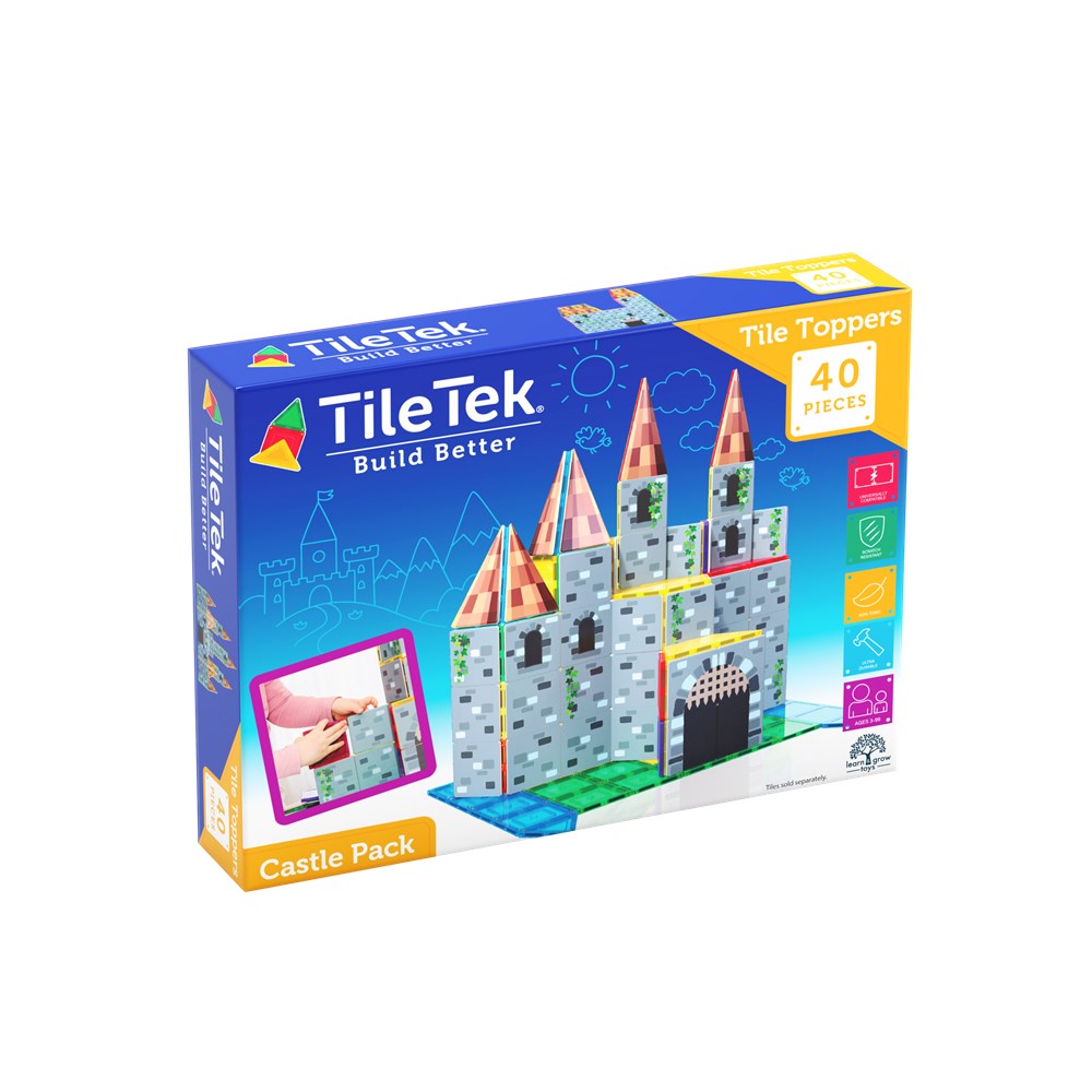 TileTek 40pc Tile Topper - Castle Pack