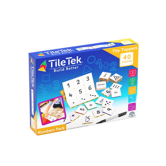 TileTek 40pc Tile Topper - Numbers Pack