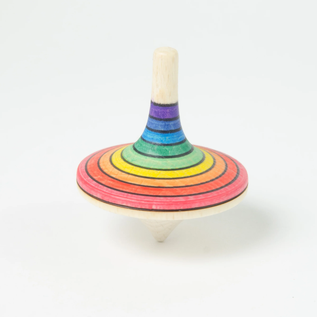 Mader Large Rallye Rainbow Spinning Top (Assorted)