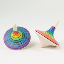 Load image into Gallery viewer, Mader Large Rallye Rainbow Spinning Top (Assorted)
