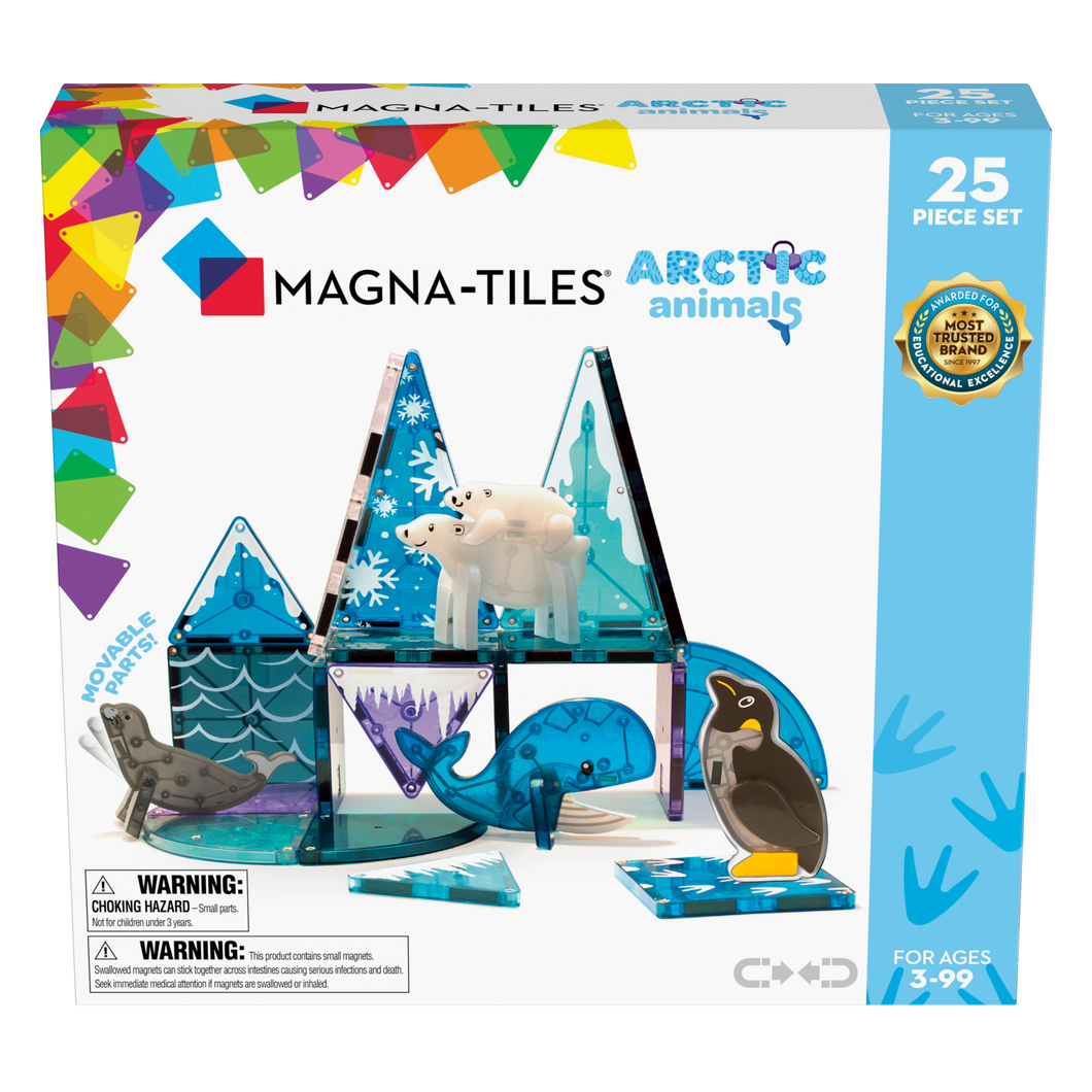 Magna Tiles 25pc Arctic Animals Set