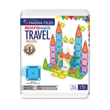 Load image into Gallery viewer, Magna Tiles 55pc MicroMags Deluxe Travel Set ** PRE ORDER August **

