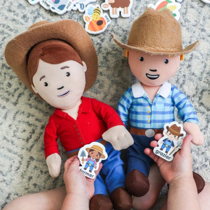 Curious Columbus Magnetic Farmyard