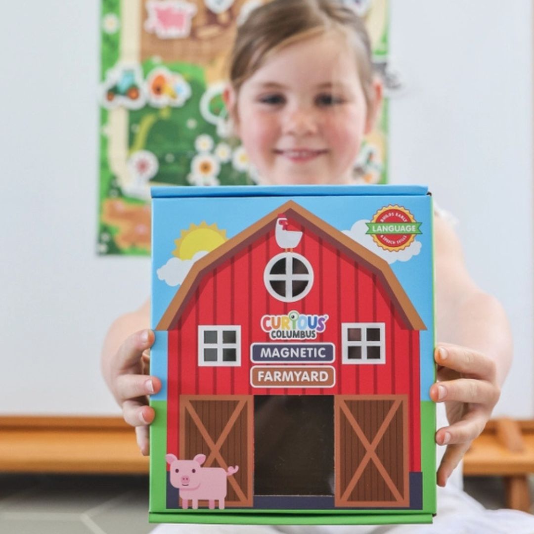 Curious Columbus Magnetic Farmyard