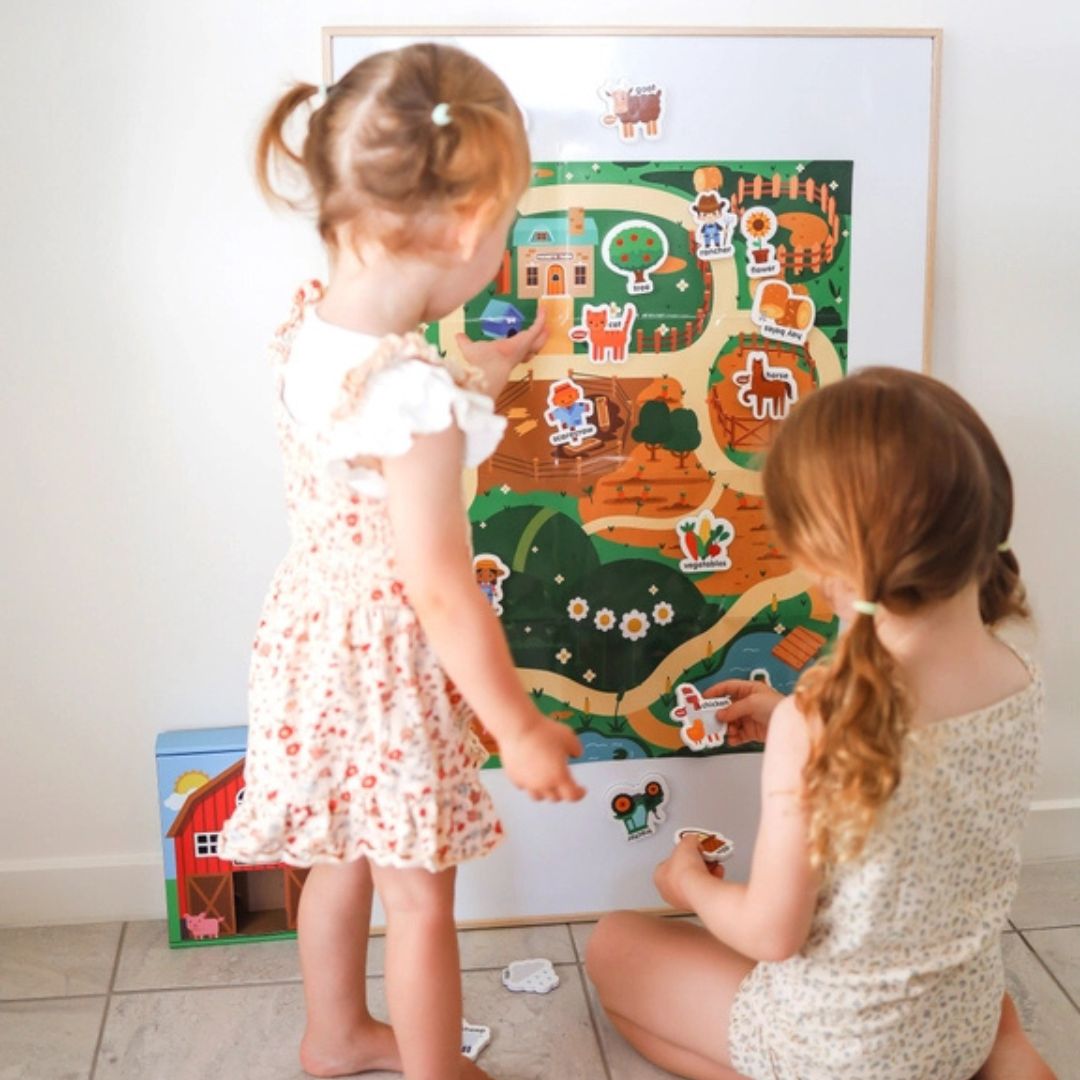Curious Columbus Magnetic Farmyard