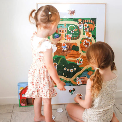 Curious Columbus Magnetic Farmyard