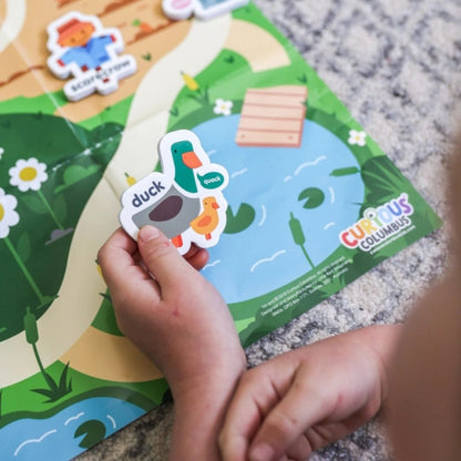 Curious Columbus Magnetic Farmyard