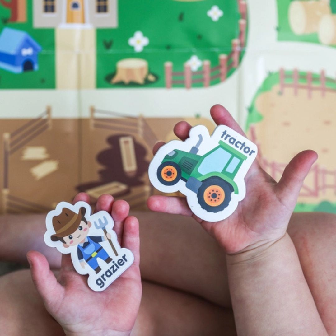 Curious Columbus Magnetic Farmyard