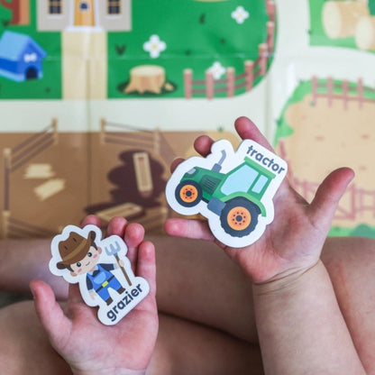 Curious Columbus Magnetic Farmyard