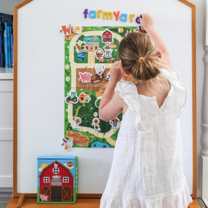 Curious Columbus Magnetic Farmyard