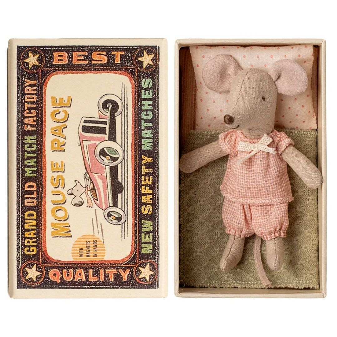 Maileg Little Sister Mouse in Matchbox 2025