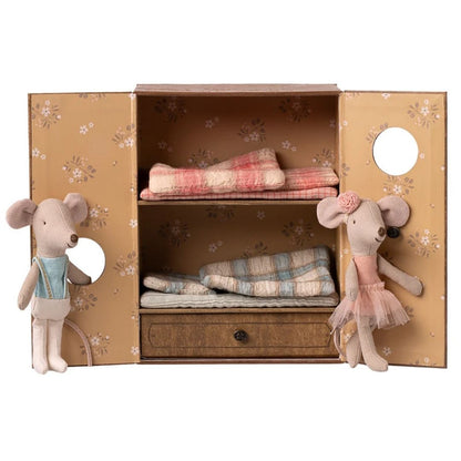 Maileg Ballet Mice Dance Studio Little Sister and Brother