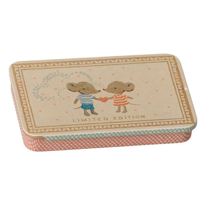Maileg Metal Box Sliding Lid Mice ** PRE-ORDER November **