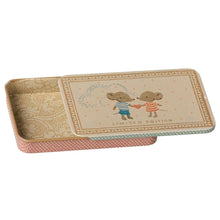 Load image into Gallery viewer, Maileg Metal Box Sliding Lid Mice ** PRE-ORDER November **
