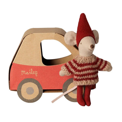 Maileg Christmas Mouse in Car Box (Assorted) ** PRE-ORDER November **