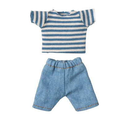 Maileg Knitted Sweater and Pants Big Brother Mouse