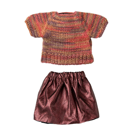Maileg Skirt and Knitted Blouse for Mum Mouse