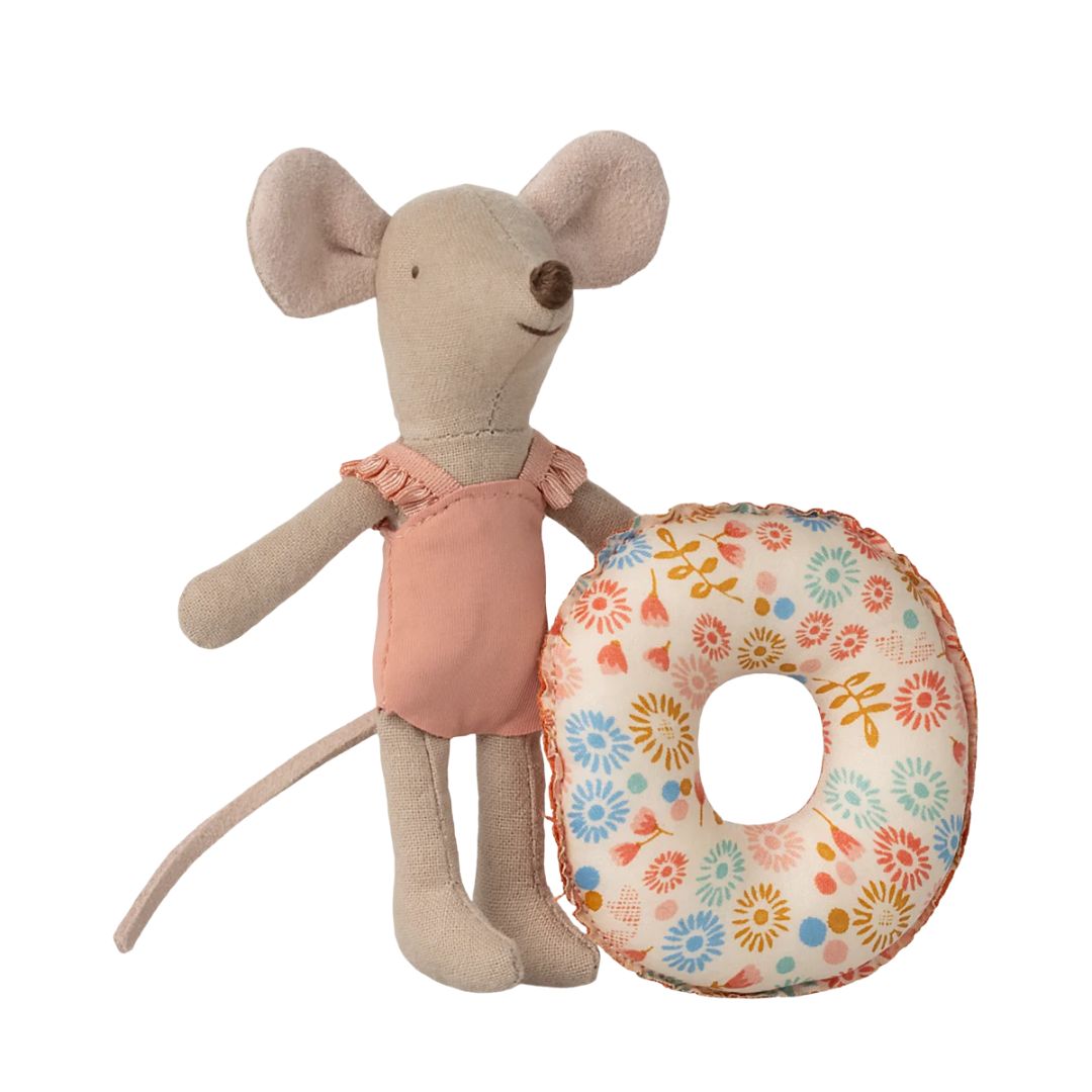 Maileg Beach Mouse Little Sister with Float (Assorted)