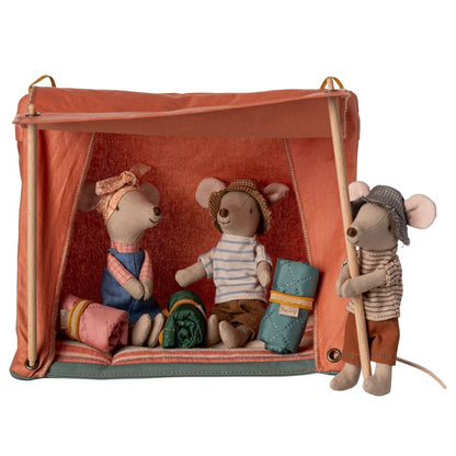 Maileg Happy Camper Tent Mouse 2025