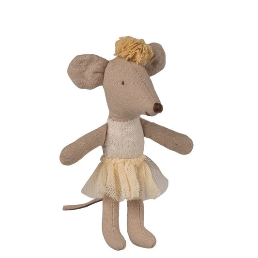 Maileg Ballerina Mouse Little Sister Off White (2026)