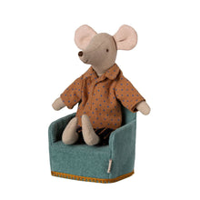 Load image into Gallery viewer, Maileg Folding Chair Mouse (Assorted) ** PRE-ORDER April **
