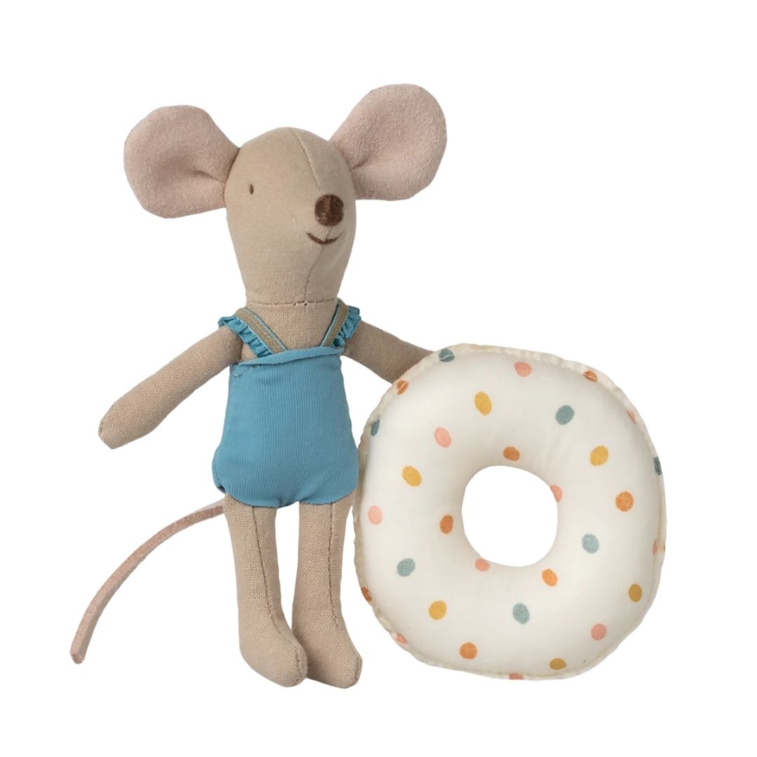 Maileg Beach Mouse Little Sister with Float (Assorted)