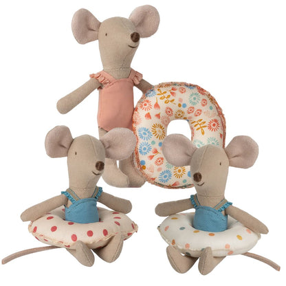 Maileg Beach Mouse Little Sister with Float (Assorted)