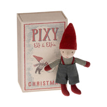 Load image into Gallery viewer, Maileg Pixy Elf in Matchbox
