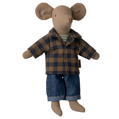 Maileg Dad Mouse Light Brown