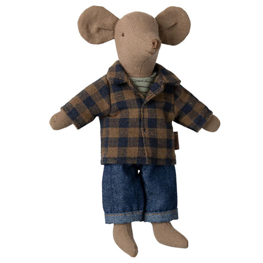 Maileg Dad Mouse Light Brown