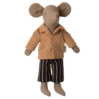 Maileg Shirt and Striped Pants for Dad Mouse