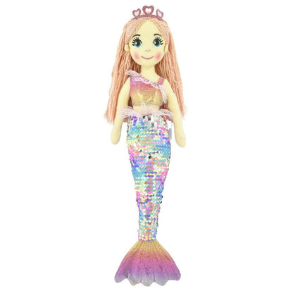 45cm Mermaid Emma Gradient Rainbow