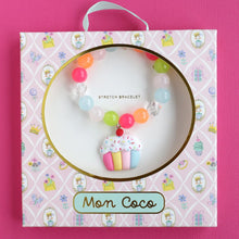 Load image into Gallery viewer, Mon Coco by Lauren Hinkley Cupcake Sprinkles Elastic Bracelet
